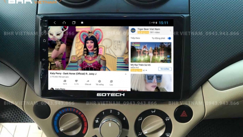 Màn hình DVD Android xe Chevrolet Aveo 2012 - 2020 | Gotech GT6 New